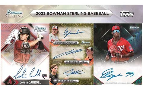 bowman sterling 2023|2023 bowman sterling release date.